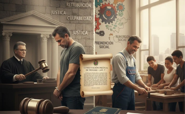 LAS CONSECUENCIAS JURÍDICAS DEL DELITO Y SU FUNDAMENTACIÓN EN LA CONSTITUCIÓN POLÍTICA Y LA LEGISLACIÓN VIGENTE EN PANAMÁ.