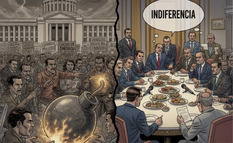 AL BORDE DE UNA EXPLOSIÓN SOCIAL Y LA INDIFERENCIA DEL GOBIERNO EN LA MESA DE DIALOGO.